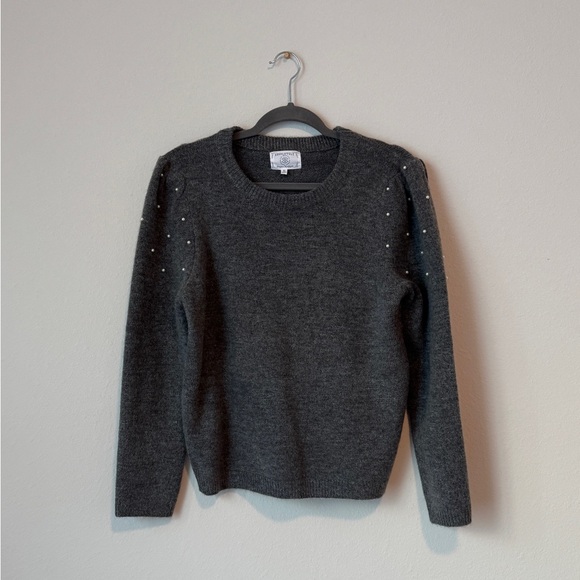 Absolutely Sweaters - Absolutely crewneck embellished sweater - size M
